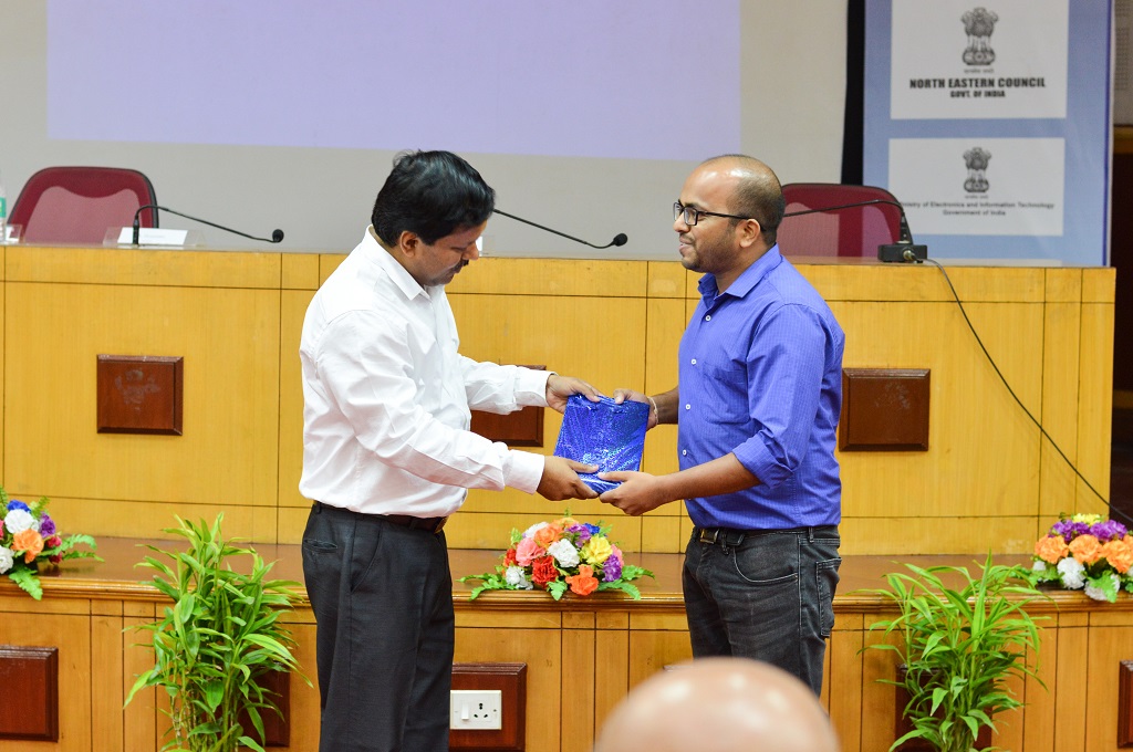 Felicitation of the team winning GYTI award-2017